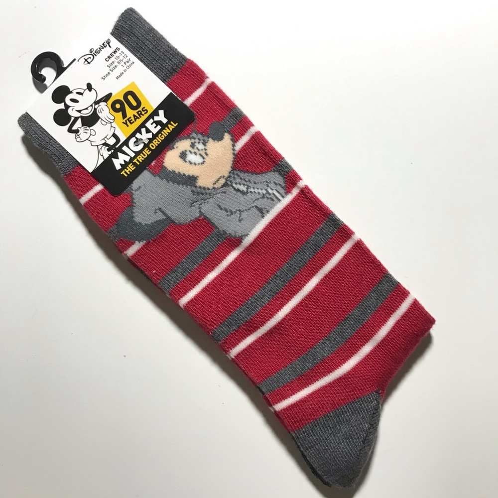 DISNEY classic mickey mouse crew socks